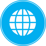 global globe network planet web world icon 30